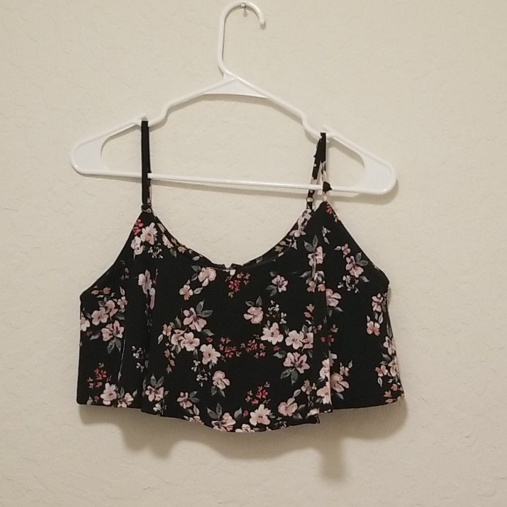 Floral croptop